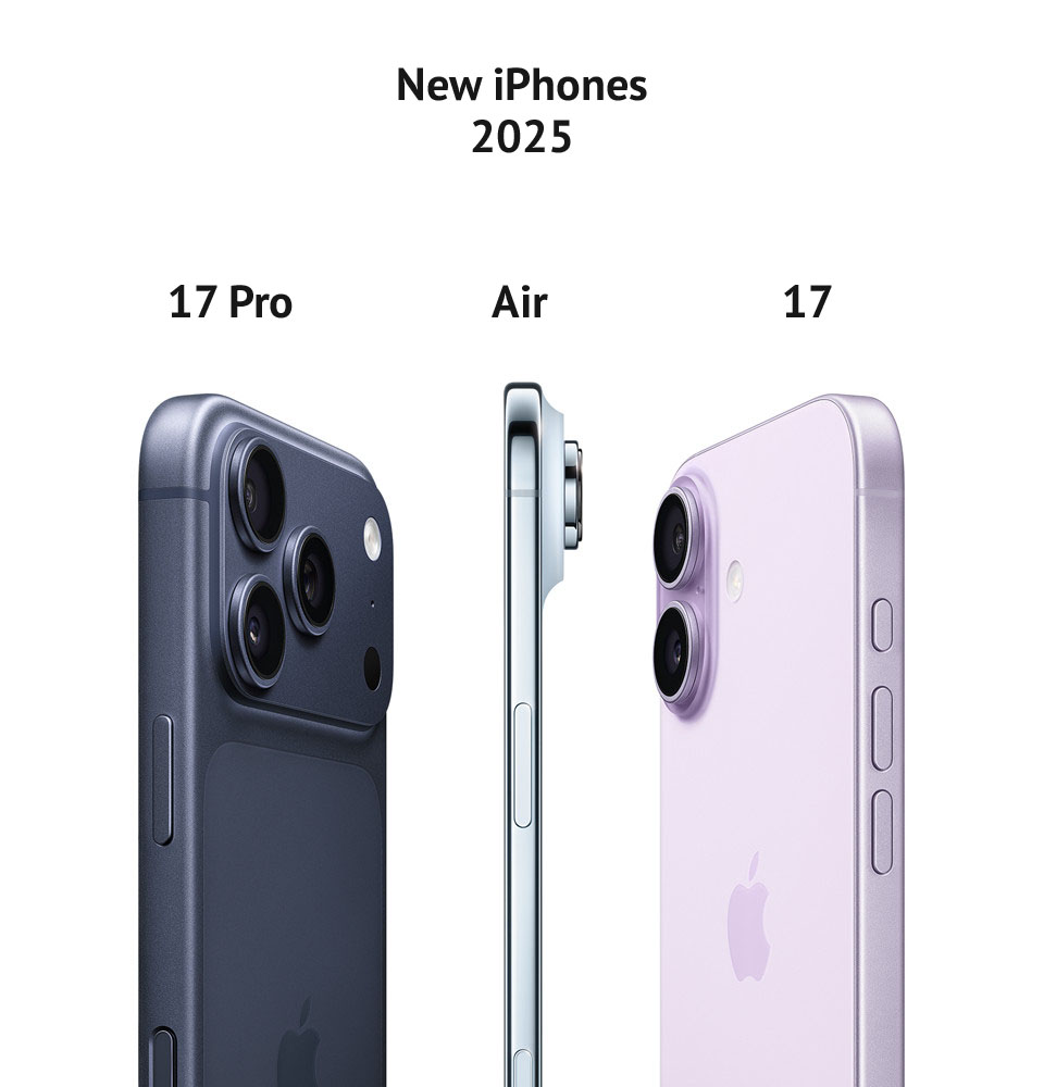 New iPhones 2025